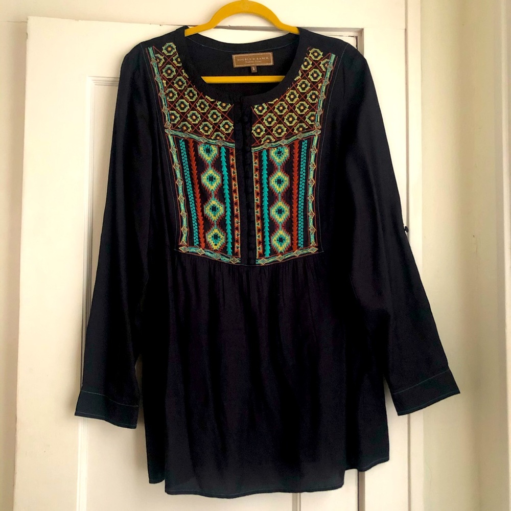 Double D Ranch Top Large